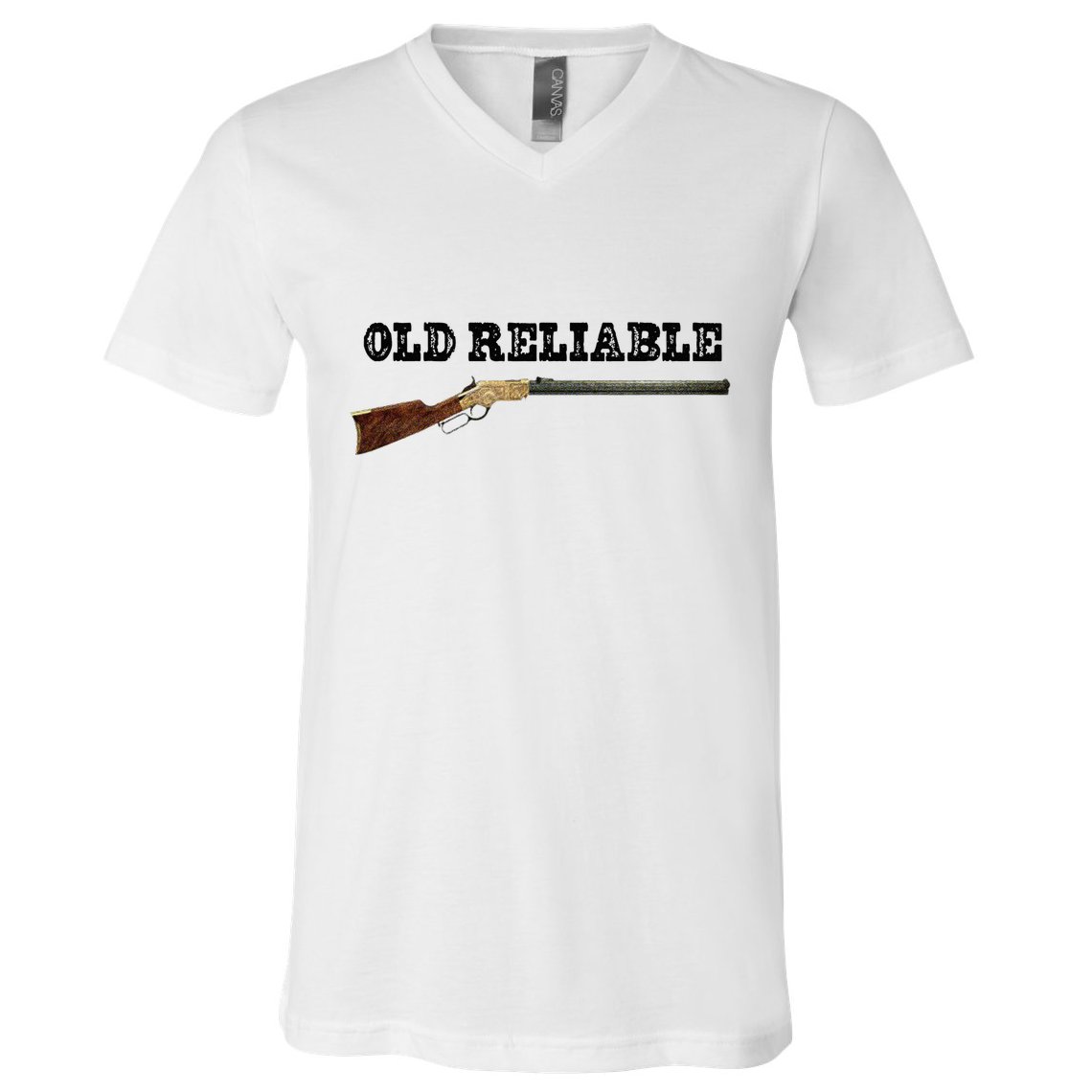 Classic Henry Lever Action Rifle Old Reliable V-Neck T-Shirt