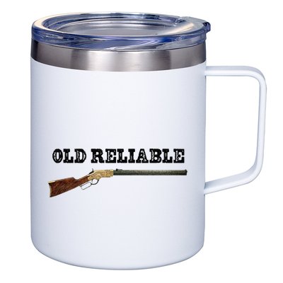 Classic Henry Lever Action Rifle Old Reliable 12oz Stainless Steel Coffee Mug