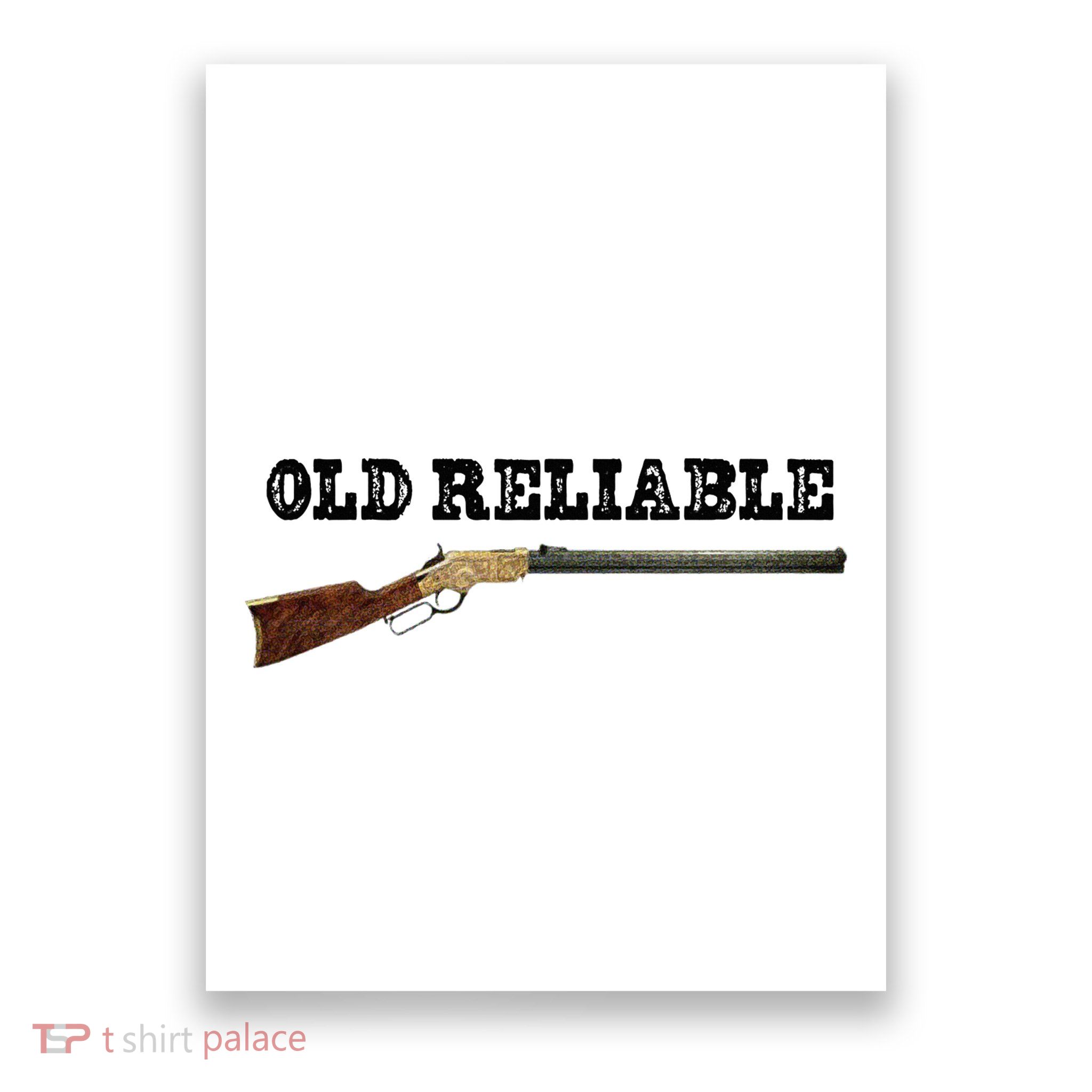 Classic Henry Lever Action Rifle Old Reliable Poster