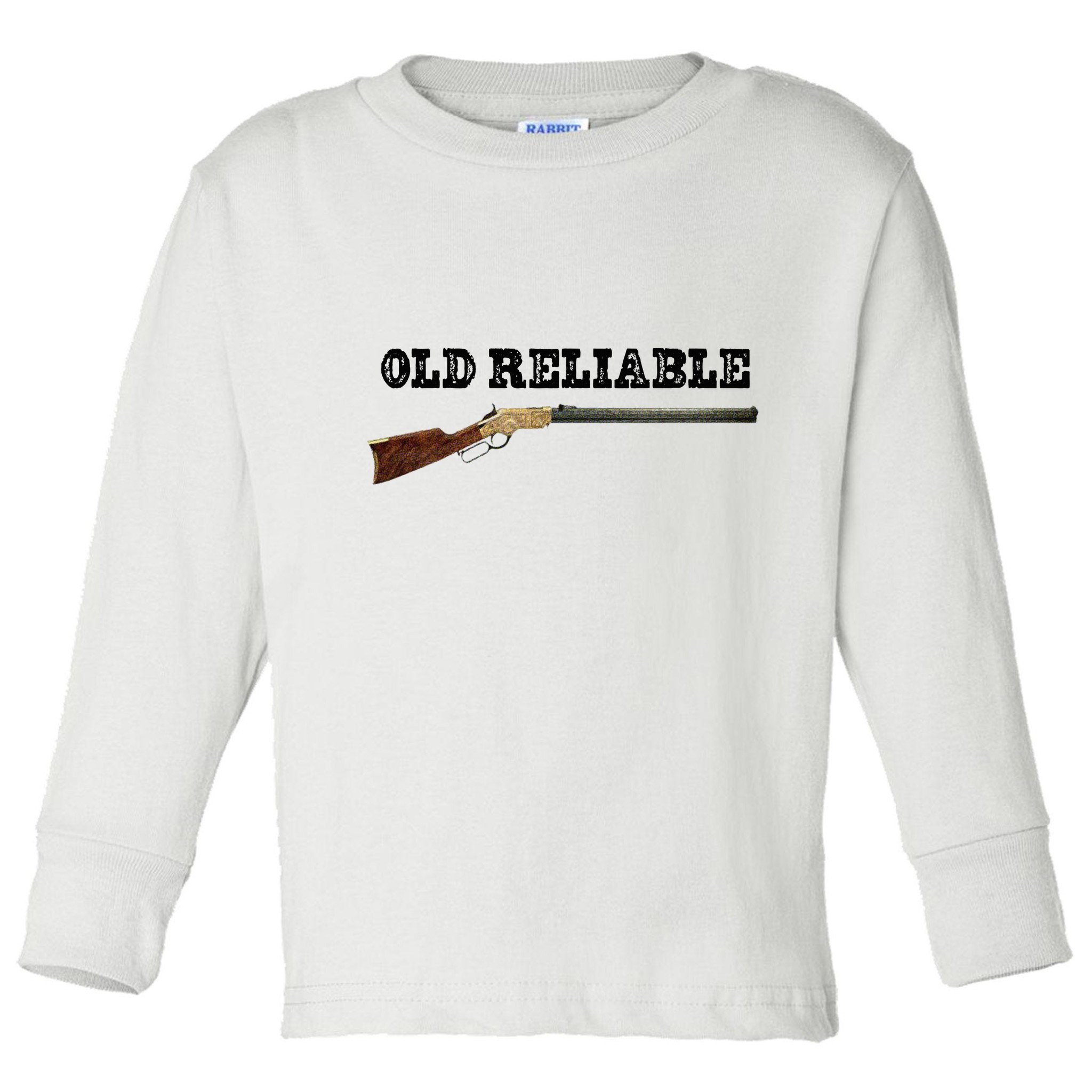 Classic Henry Lever Action Rifle Old Reliable Toddler Long Sleeve Shirt