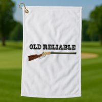 Classic Henry Lever Action Rifle Old Reliable Golf Towel
