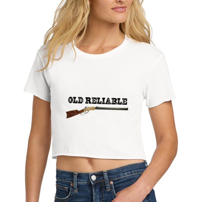 Classic Henry Lever Action Rifle Old Reliable Women's Crop Top Tee