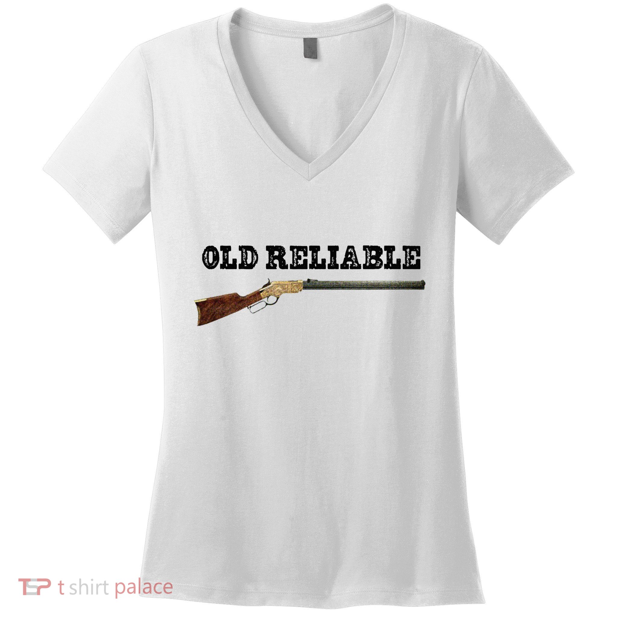 Classic Henry Lever Action Rifle Old Reliable Women's V-Neck T-Shirt