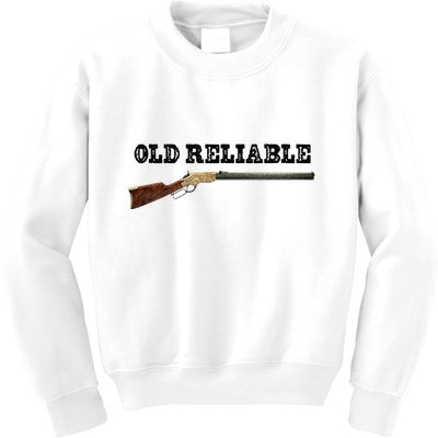 Classic Henry Lever Action Rifle Old Reliable Kids Sweatshirt
