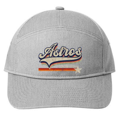 Classic Houston Last Name Pride Personalized Funny Outfits 7-Panel Snapback Hat