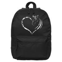 Cute Horse Lover Gift for  Horse 16 in Basic Backpack