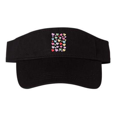 Candy Heart Love Valentine's Day Cute Valentine's Day Visor