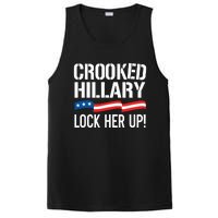 Crooked Hillary Lock Her Up PosiCharge Competitor Tank