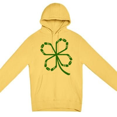 Clover Hockey Logo Premium Pullover Hoodie