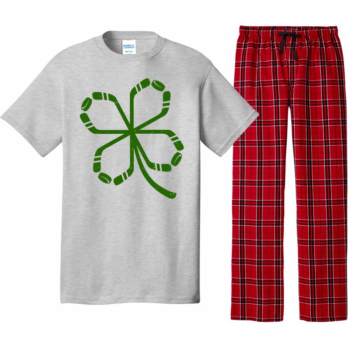 Clover Hockey Logo Pajama Set