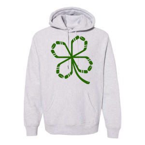 Clover Hockey Logo Premium Hoodie