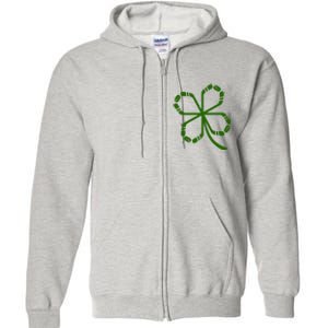 Clover Hockey Logo Full Zip Hoodie