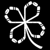 Clover Hockey Logo Cooling Performance Crew T-Shirt