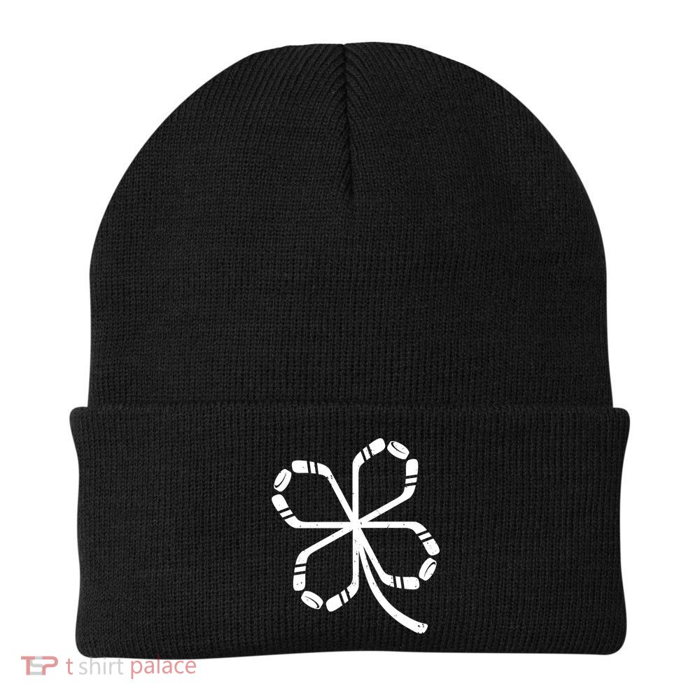 Clover Hockey Logo Beanie