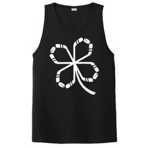 Clover Hockey Logo PosiCharge Competitor Tank