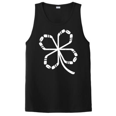 Clover Hockey Logo PosiCharge Competitor Tank