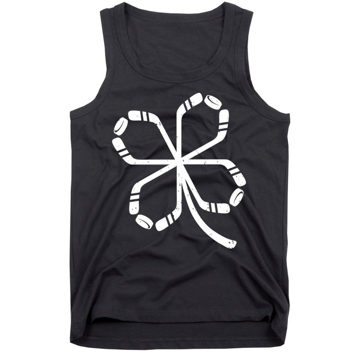 Clover Hockey Logo Tank Top