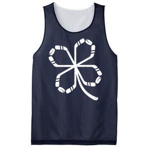 Clover Hockey Logo Mesh Reversible Basketball Jersey Tank