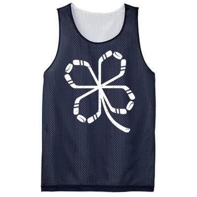 Clover Hockey Logo Mesh Reversible Basketball Jersey Tank