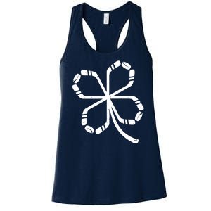 Clover Hockey Logo Women's Racerback Tank