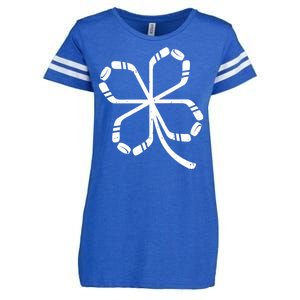 Clover Hockey Logo Enza Ladies Jersey Football T-Shirt