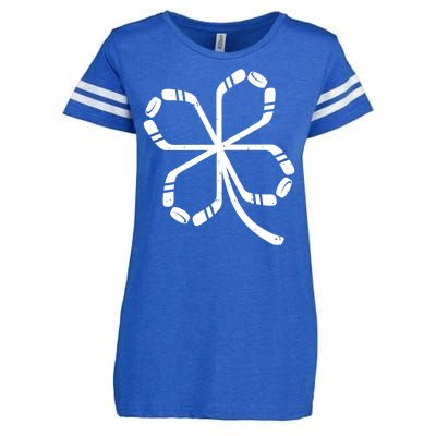 Clover Hockey Logo Enza Ladies Jersey Football T-Shirt