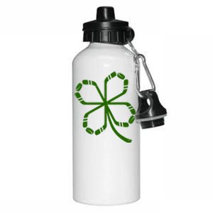 Clover Hockey Logo Aluminum Water Bottle