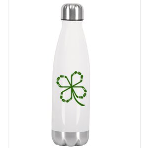 Clover Hockey Logo Stainless Steel Insulated Water Bottle