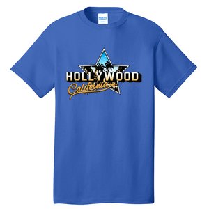 Cool Hollywood Los Angeles California Stars Tall T-Shirt