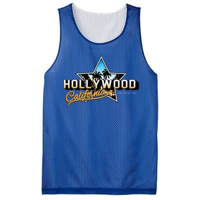 Cool Hollywood Los Angeles California Stars Mesh Reversible Basketball Jersey Tank