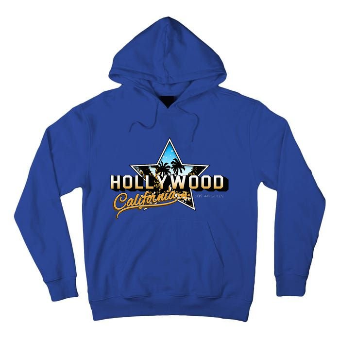 Cool Hollywood Los Angeles California Stars Tall Hoodie