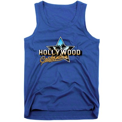 Cool Hollywood Los Angeles California Stars Tank Top