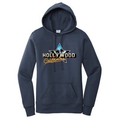 Cool Hollywood Los Angeles California Stars Women's Pullover Hoodie