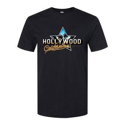 Cool Hollywood Los Angeles California Stars Softstyle CVC T-Shirt