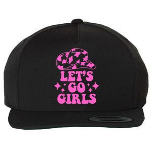 Cowboy Hat Let's Go Girls Western Cowgirls Wool Snapback Cap