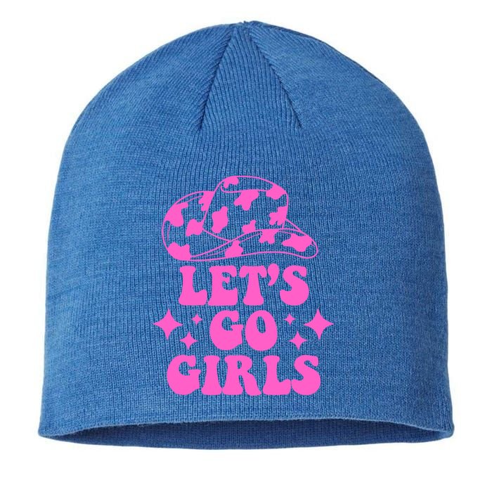 Cowboy Hat Let's Go Girls Western Cowgirls Sustainable Beanie