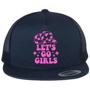 Cowboy Hat Let's Go Girls Western Cowgirls Flat Bill Trucker Hat