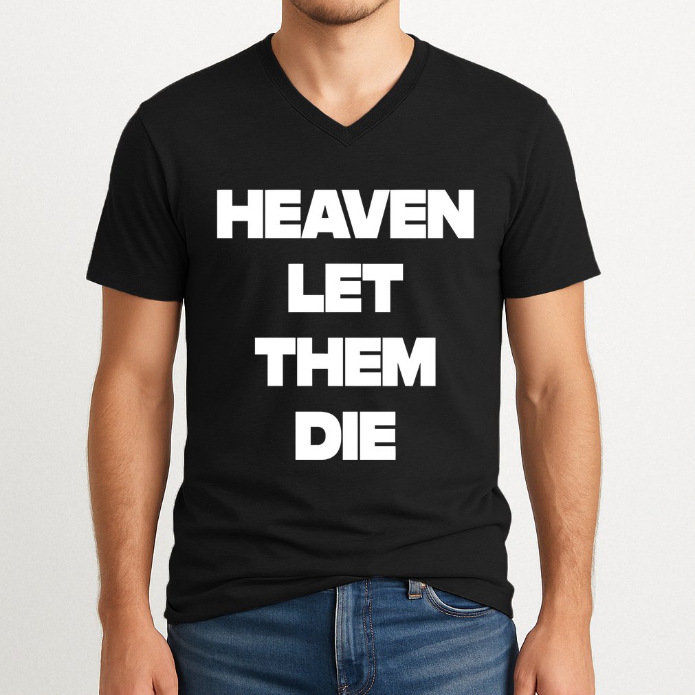 Counterparts Heaven Let Them Die V-Neck T-Shirt