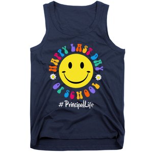 Cute Happy Last Day Of School Principal Life PREK Preschool Tank Top