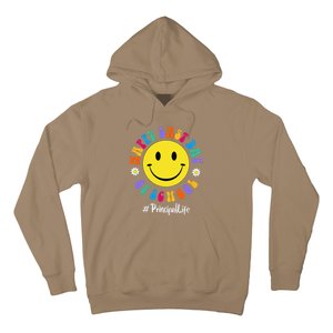 Cute Happy Last Day Of School Principal Life PREK Preschool Hoodie