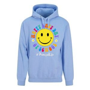 Cute Happy Last Day Of School Principal Life PREK Preschool Unisex Surf Hoodie