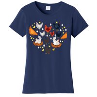 Chickens Heart Love Chicken Lady Women Men Farmer Gift Women's T-Shirt