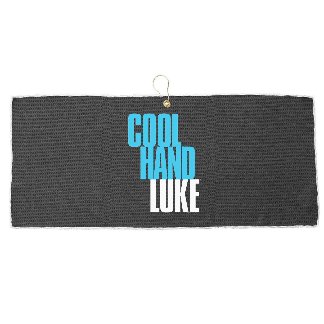 Cool Hand Luke Bold Large Microfiber Waffle Golf Towel