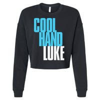 Cool Hand Luke Bold Cropped Pullover Crew