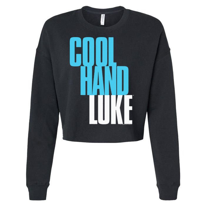Cool Hand Luke Bold Cropped Pullover Crew