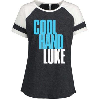 Cool Hand Luke Bold Enza Ladies Jersey Colorblock Tee