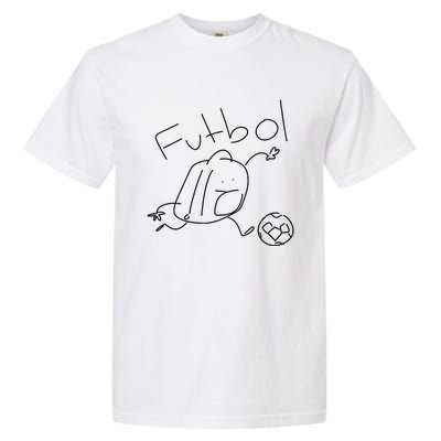 Cheesy Hfj Liam Futbol Garment-Dyed Heavyweight T-Shirt