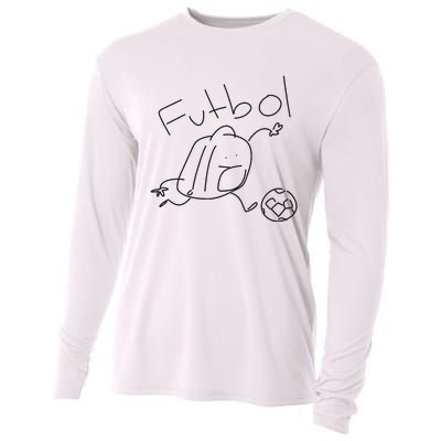 Cheesy Hfj Liam Futbol Cooling Performance Long Sleeve Crew