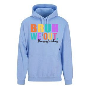 Cute Happy Last Day Of School Teacher Summer Bruh We Out Gift Unisex Surf Hoodie