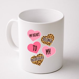 Conversation Heart Love Valentines Day Preschool Teacher Cool Gift Coffee Mug